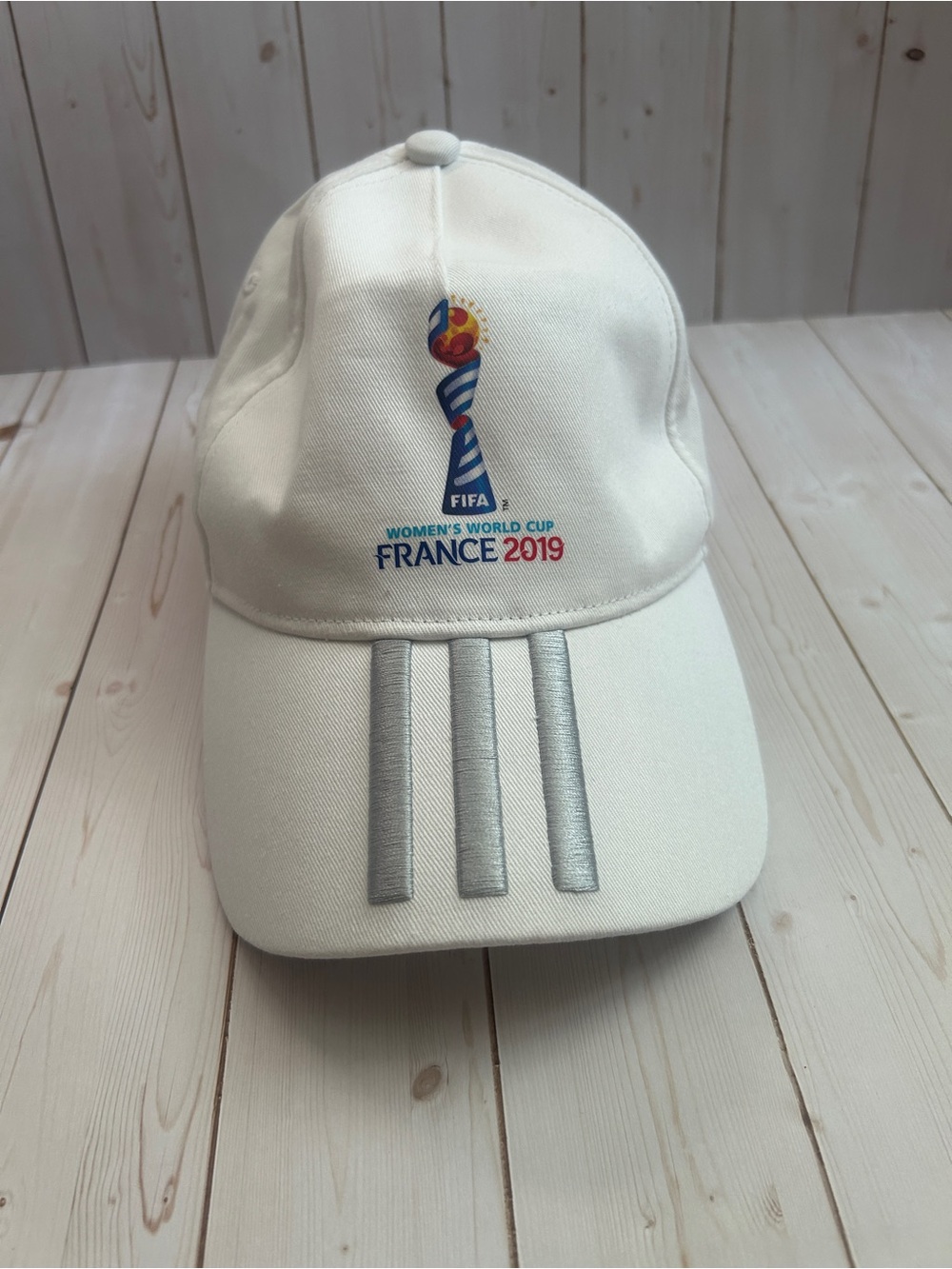 Adidas FIFA France Women's World Cup 2019 Collectors Adjustable Hat White